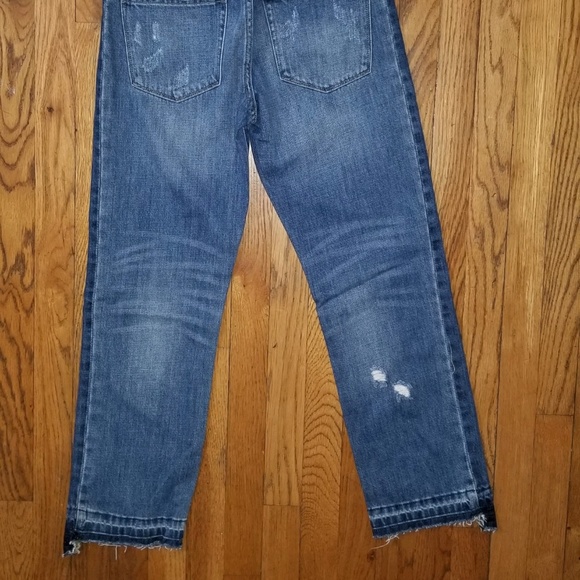 Sz 26  BLANKNYC Distressed Straight Ankle Jean - Picture 8 of 8